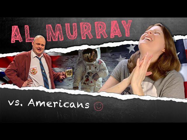 American Reacts to Al Murray vs. Americans