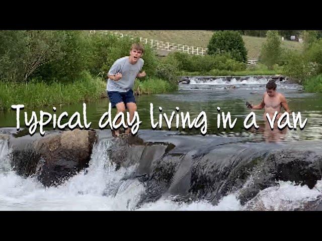 A DAY OF VANLIFE IN UNDER 10 MINUTES AND 25 SECONDS| VLOG