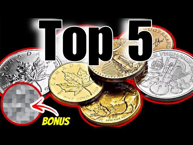 Top Silver Bullion & Gold Bullion Coins to Invest in!