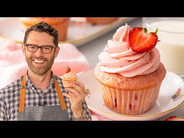 The Best Strawberry Cupcakes Recipe