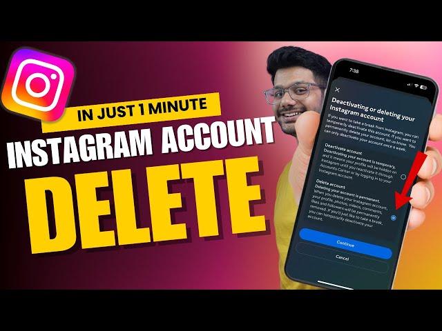 How to Delete Instagram Account Permanently (Quick & Easy)