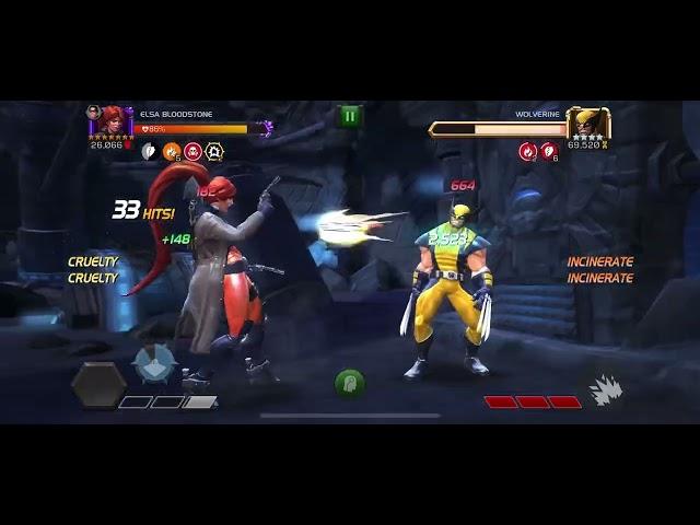 7 Star rank 2 Elsa Bloodstone REVISIT! New ROL Wolverine test! HOLY CRAP!