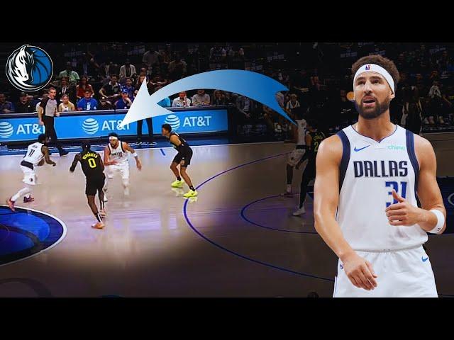 Wait, The Klay Thompson Dallas Mavericks DEBUT Was INSANE... | Film Analysis |