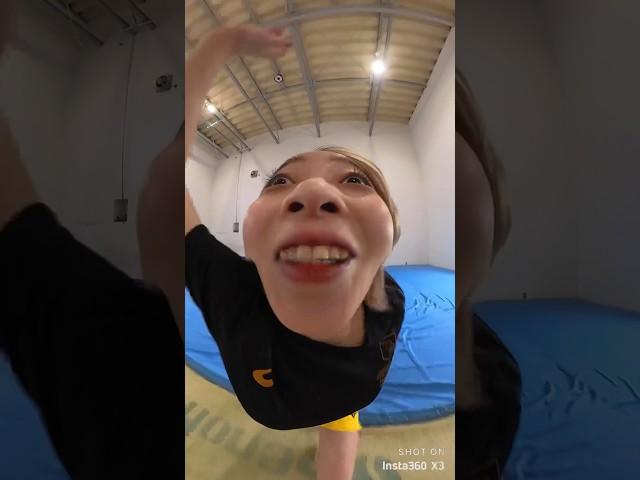 【体操女子をブチギレさせる方法】#shorts #Insta360X3 #Insta360NoseMode