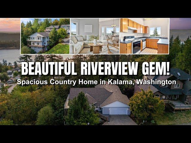 Escape to the Columbia River - Country Home with Stunning Views in Kalama, WA