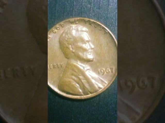 Do Not Spend! 1967 Lincoln Cent: "Worth A Pretty Penny." #coins, #penny,