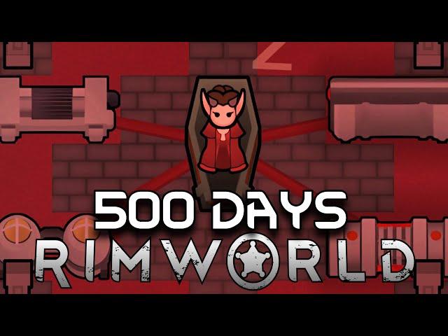 I Spent 500 Days as a Vampire in Rimworld