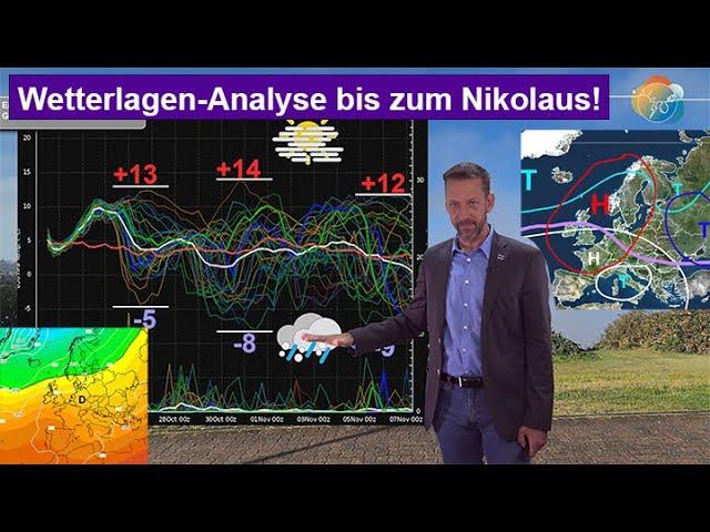 Aktuelles zur wilden Mittelfrist (Inversion vs. Wintereinbruch) - Wetterlagen-Analyse bis Nikolaus.