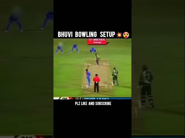 Bhuvi Bowling Setup#trendingshortvedio