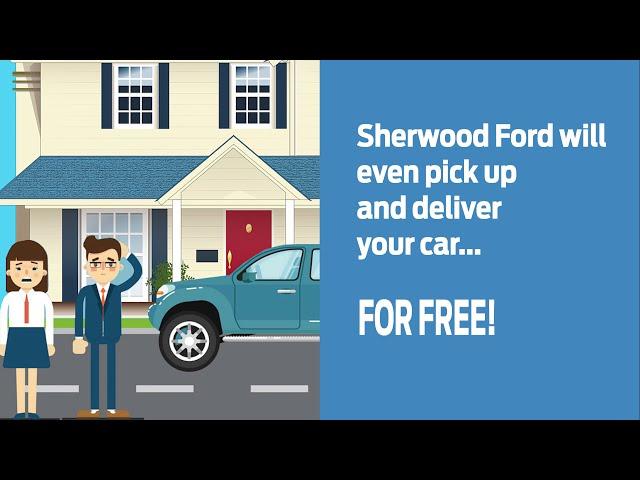 Vehicle Service: Free Pick Up and Delivery at Sherwood Ford near Edmonton, AB