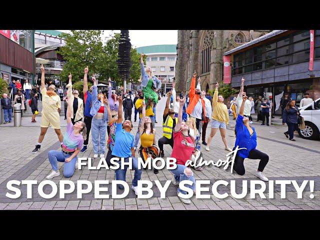 Incredible Flashmob Almost Gets Stopped By Security...!