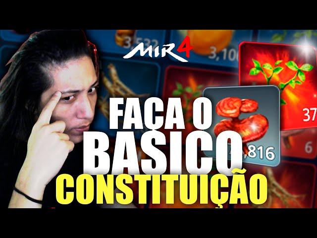 CONSTITUIÇÃO F2P MUITO MAIS RAPIDO FAZENDO O BASICO NO MIR4