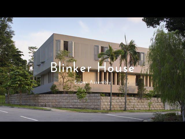 Blinker House: A Masterpiece of Privacy and Nature in Singapore