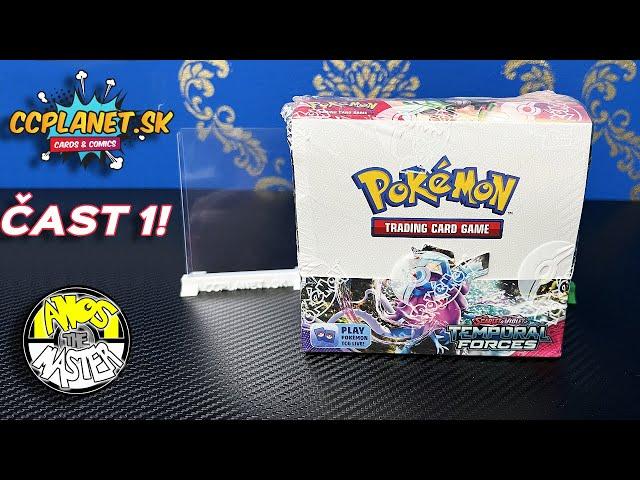 TEMPORAL FORCES Booster Box otváračka + prekvapenie. SÚŤAŽ #pokemon #pokémon #tcg #pokemontcg #new