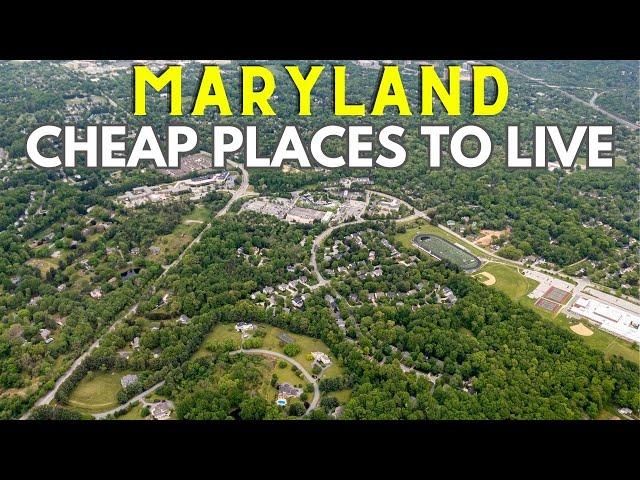 10 Cheap Places to Live in Maryland - Affordable Places in Maryland to buy Home 