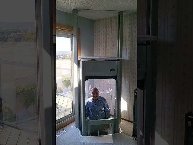 In-Home Elevator Stops Working (but proves safety concept)