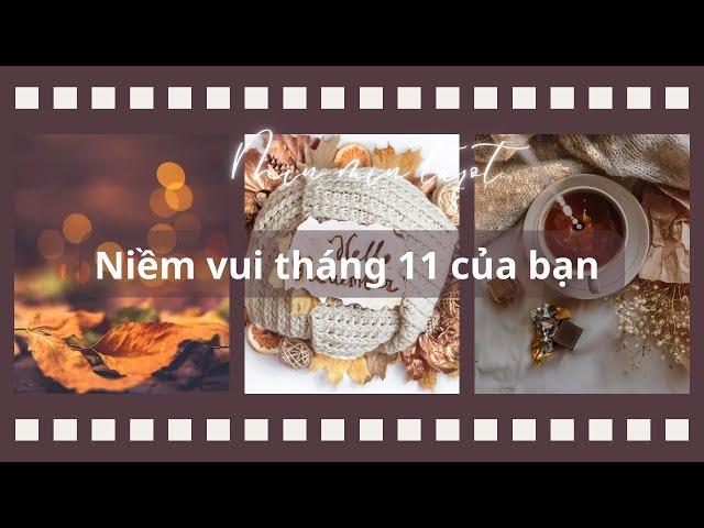 CHỌN 1 TỤ BÀI: NIỀM VUI THÁNG 11 CỦA BẠN