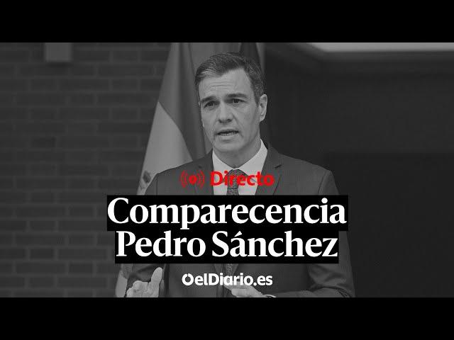  DIRECTO | SÁNCHEZ comparece junto al primer ministro de Bélgica