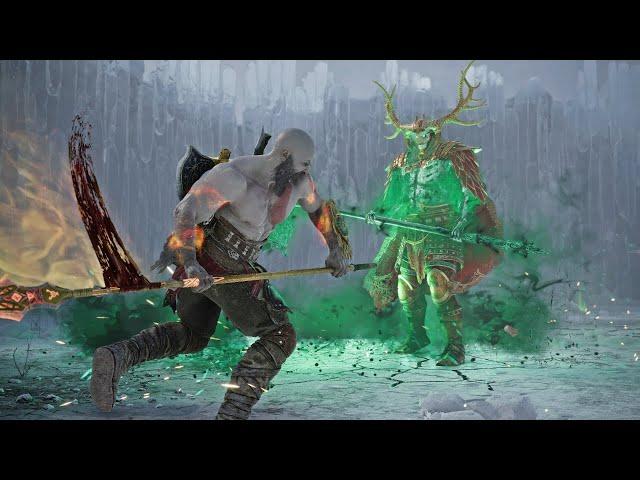 God of War Ragnarok - KING HROLF KRAKI vs Ghost of Sparta: All Burdens, Sparta Set - GMGOW+ (PS5)