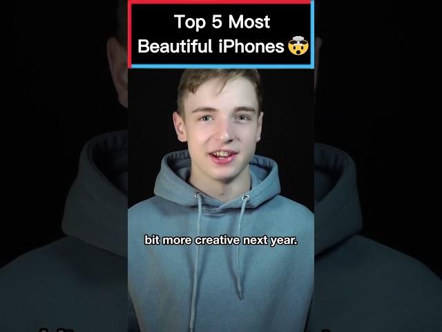 TOP 5 Most Beautiful iPhones #shorts #tech #techcircuit #iphone #apple #iphone14 #iphone15