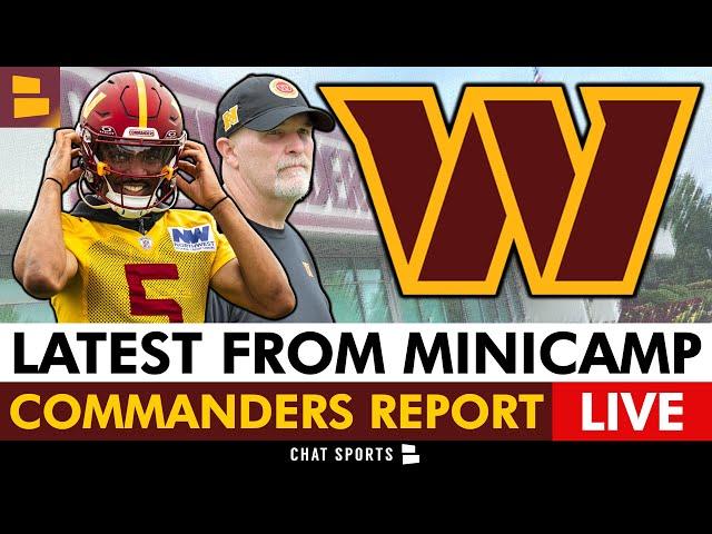 Commanders Report LIVE: Latest From Mandatory Minicamp + Why WAS Will Win The NFC East This Year