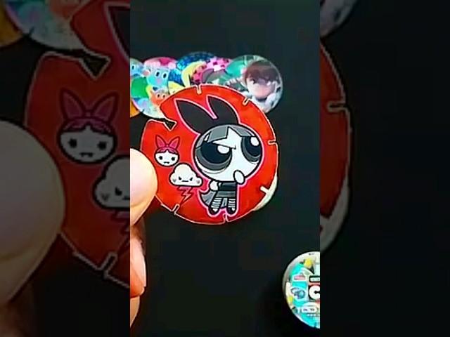 2013 THE POWERPUFF GIRLS CARTOON NETWORK TAZOS #nostalgia #cartoon #shorts