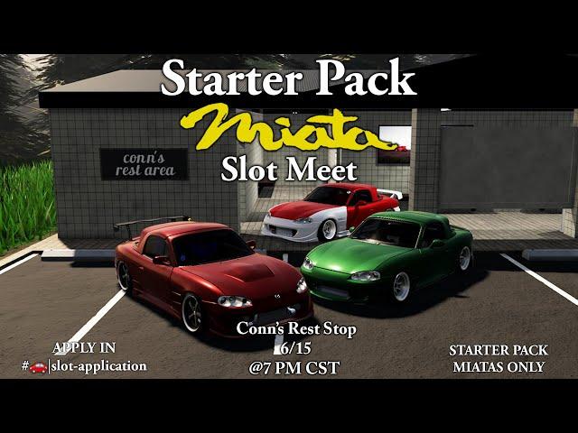 (GONE WRONG) STARTER PACK MIATA SLOT CAR MEET!!!
