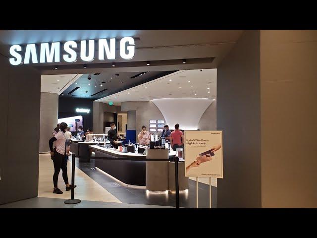 Samsung Experience Store During Corona