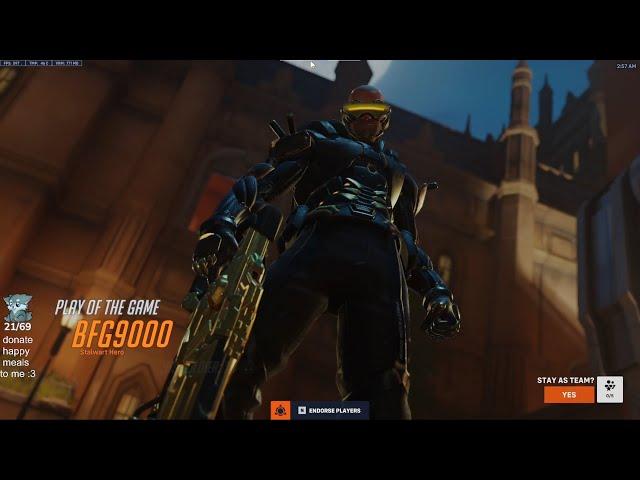 IDDQD INSANE SOLDIER 76 GAMEPLAY OVERWATCH 2 SEASON 13 TOP 500