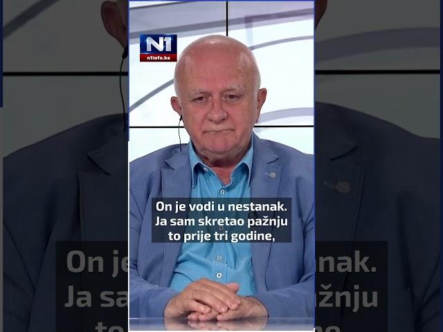 Srbijanski politički analitičar Dušan Janjić: Dodik vodi RS u nestanak.