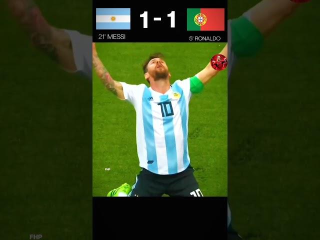 Argentina VS Portugal 2026 FIFA World Cup Imaginary Final Highlights #shorts #football #youtube