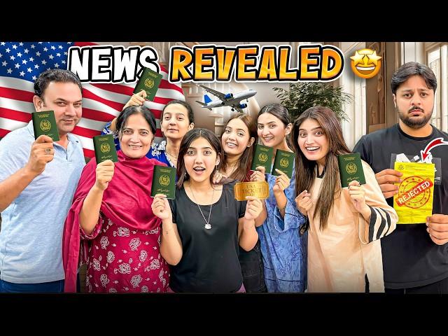 HUM SAB AMERICA JA RHYE ️ | Areeb Ka Visa Reject Hogya  | New Trip Ki Planning Cancel? 