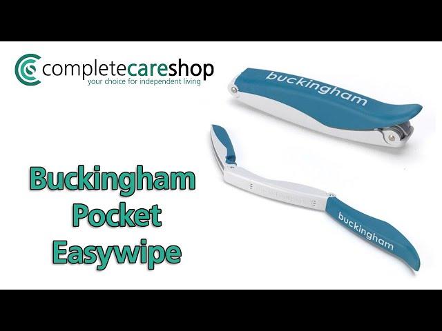 Buckingham Pocket Easywipe - Most Compact Bottom Wiper Currently On The Market