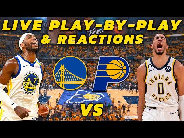 Golden State Warriors vs Indiana Pacers | Live Play-By-Play & Reactions