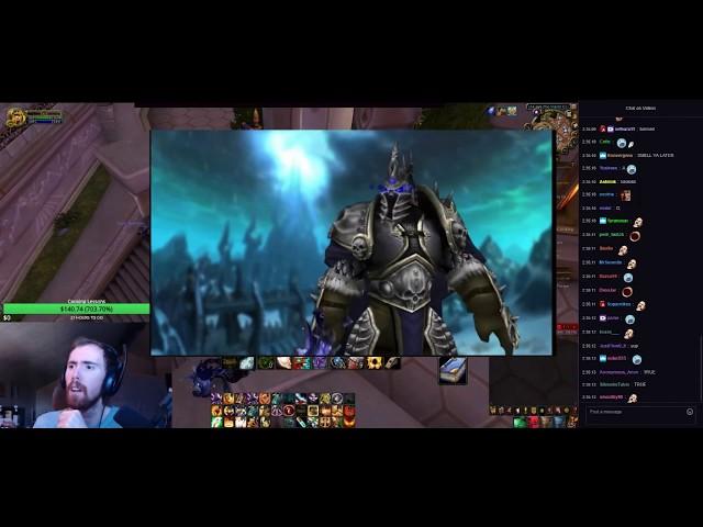 Asmongold Reacts to "The True Story of Arthas, the Lich King! - (Warcraft Lore)" by Nixxiom