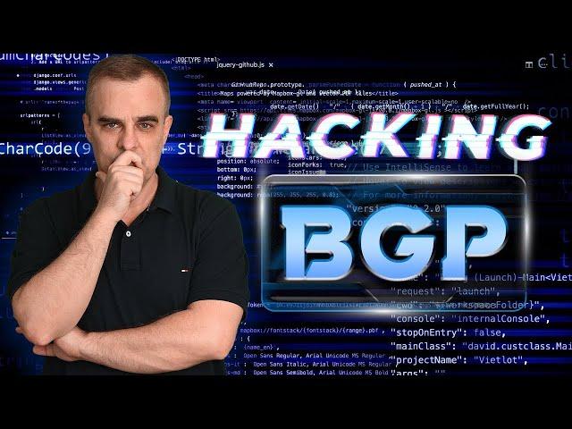 Destroying the Internet (BGP routers) EP 1 // BGP Python scapy DoS script