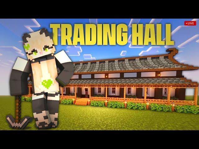 Majdoori Continues for our Trading Hall | Kungfu SMP | Minecraft