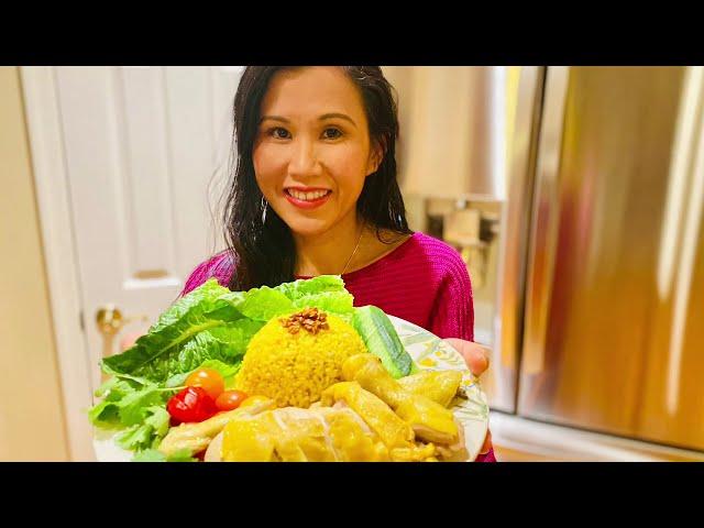 Khmer Authentic Chicken & Rice Step-by- Step Best Recipe With Somaly Khmer Cooking & Lifestyle