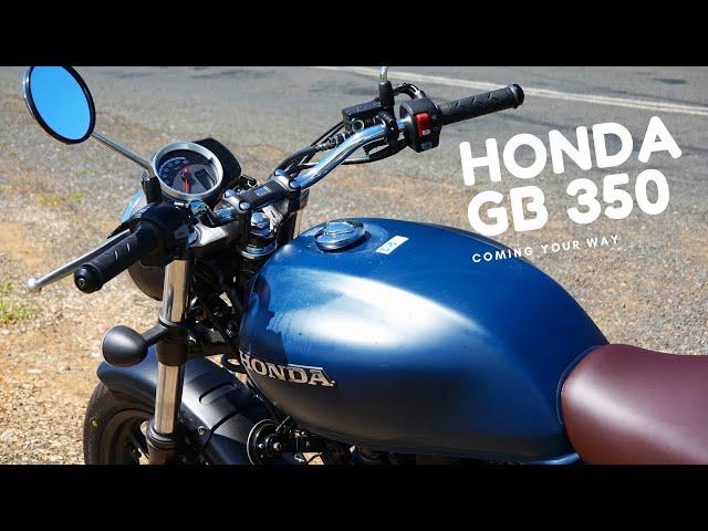 2024 Honda GB 350 -Cruising At Highway Speeds.