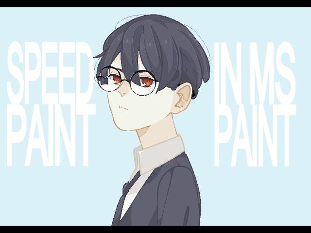 [speedpaint] Drawing in MS Paint  Original Character