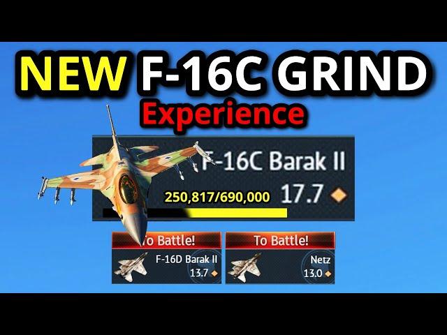 MY NEW F-16C GRIND EXPERIENCE USING ANOTHER F-16 (brutal grind)