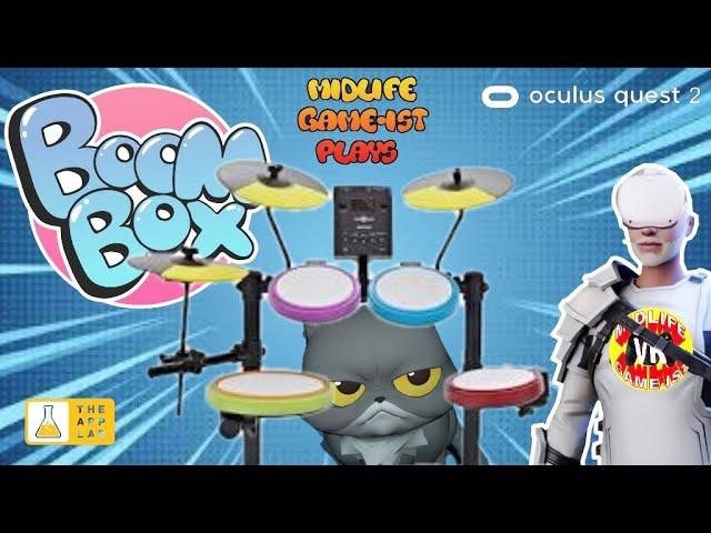 Midlife Game-ist VR - Boom Box VR - Oculus Quest 2 -  Rhythm is gonna get you..... knackered