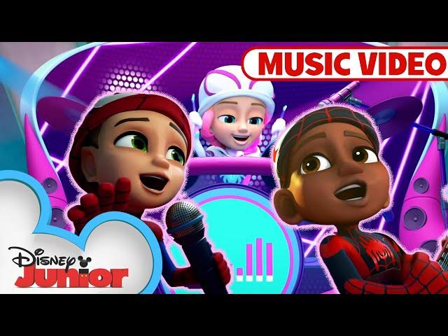 Spideys Don't Give Up   | Music Video | Marvel's Spidey and his Amazing Friends | @disneyjunior