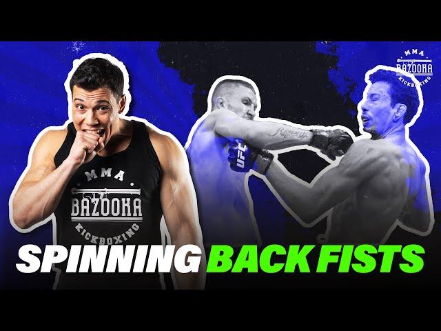 THE SPINNING BACK FIST: HOW TO LAND IT EVERYTIME! | BAZOOKATRAINING.COM