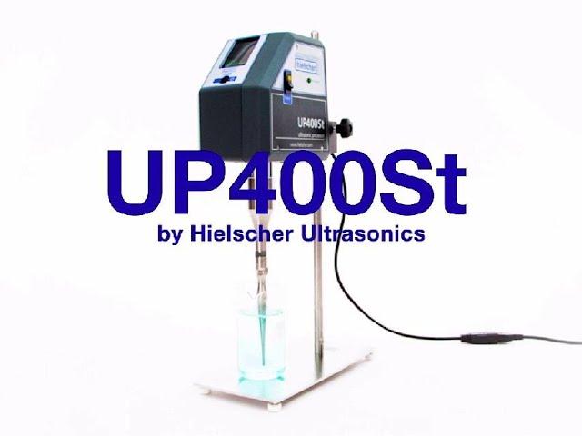 Ultrasonic Homogenizer UP400St (400 Watts) by Hielscher Ultrasonics