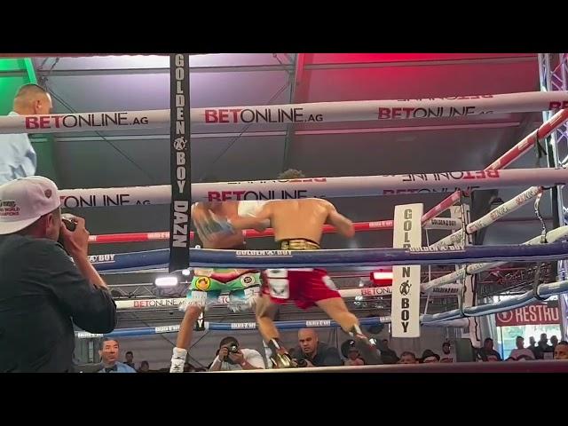 Daniel Garcia vs. Erick Garcia Benitez — Round 4 Prelim Fight