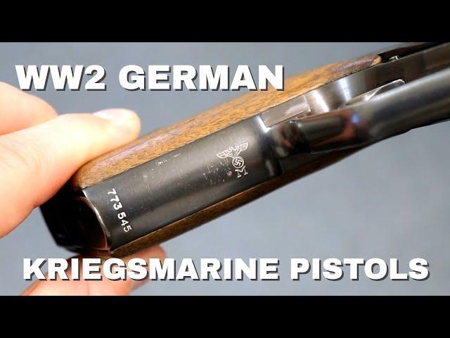 WW2 German Mauser Kriegsmarine Navy Pistols | Walk-In Wednesday