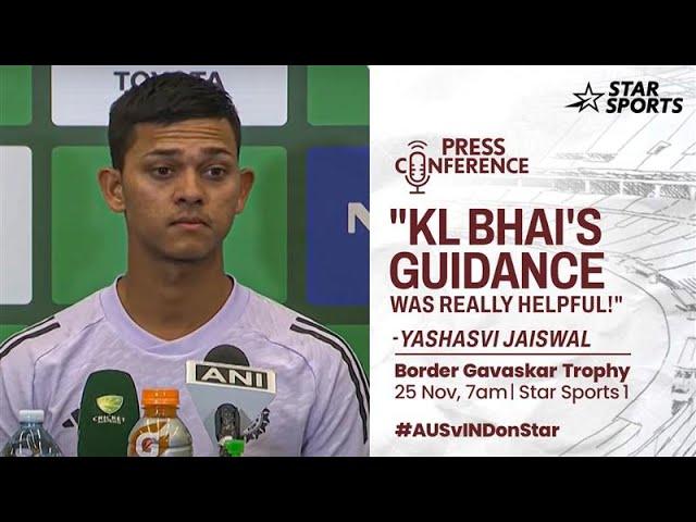 EXCLUSIVE: Yashasvi Jaiswal's Press Conference after Day 3 of Border Gavaskar Trophy| #AUSvINDonStar