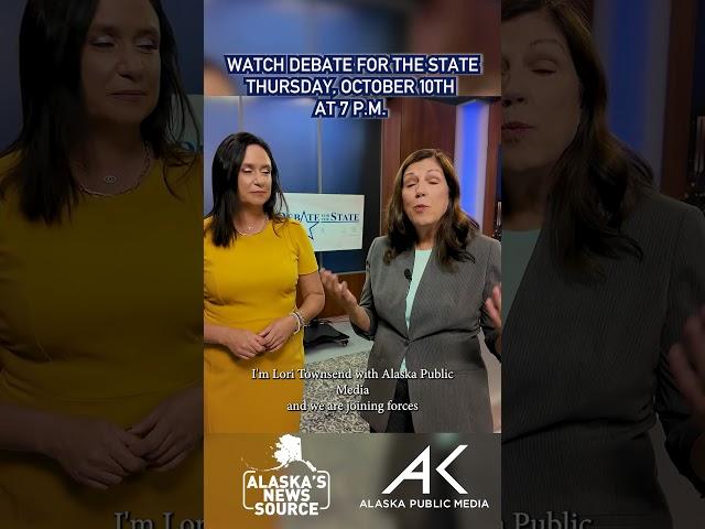 Watch Debate for the State! #alaskasnewssource #news