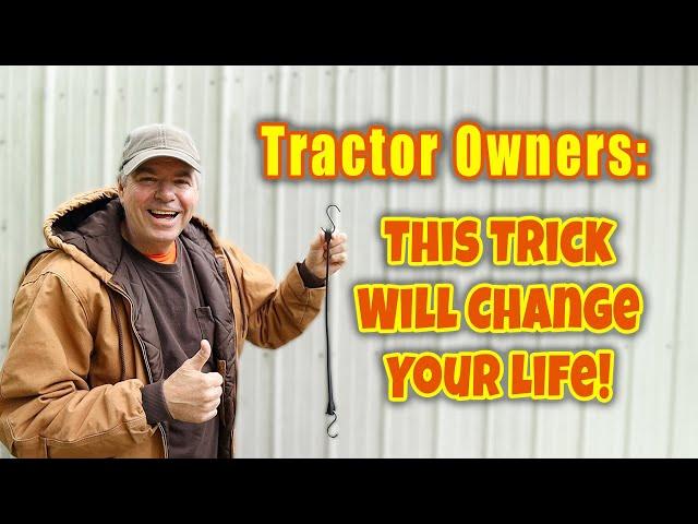 #52 Handy Bungee Cord and Tarp Strap Tip for Tractor owners with PTO Driven Implements